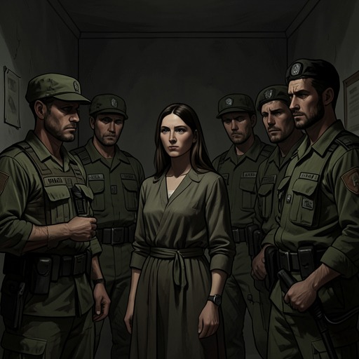 The Captive and Her Captors from "American Woman". This flow follows the changing emotional bond between Pauline and the cadre, from terror and persuasion to kinship and eventual rupture.