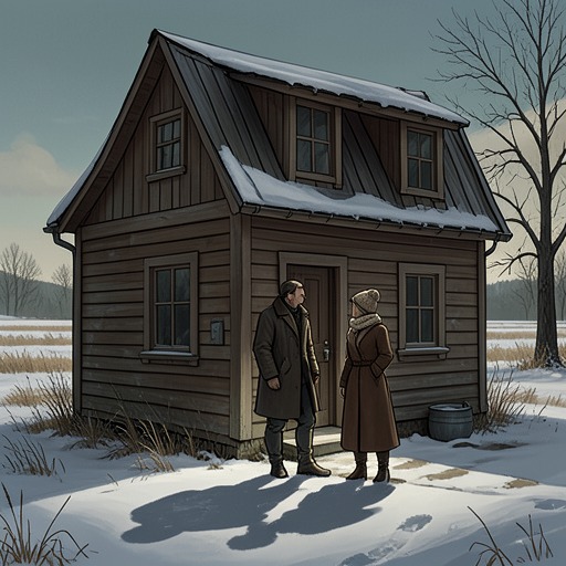 The Landlord’s Visit from "American Woman". This flow follows the near-discovery at the farmhouse and the way a mundane tenancy problem forces the fugitives to confront their vulnerability.