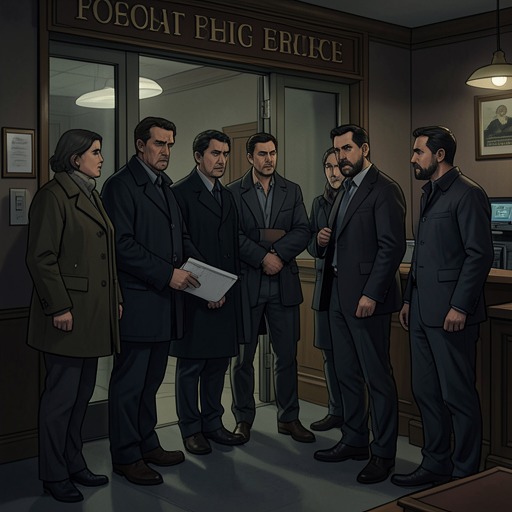 The Robbery and Its Aftermath from "American Woman". This flow traces the bank robbery from its rationalization to the fatal encounter with Mr. Morton and its moral consequences for Jenny and Pauline.