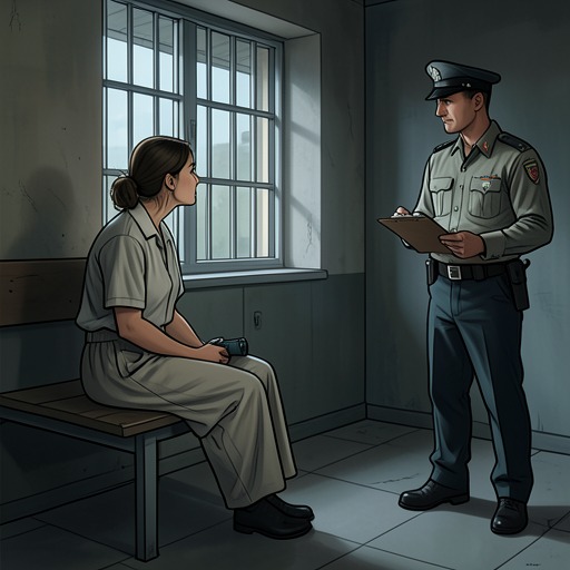 The Model Minority Sentence from "American Woman". This flow traces how Jenny’s treatment in prison turns racial expectation into another form of unequal punishment.