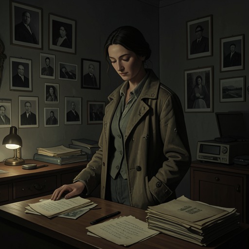 Anne Casey’s Search for a Story from "American Woman". This flow traces Anne Casey’s investigation of Pauline’s disappearance and the quieter history she discovers around Jenny and Jim Shimada.