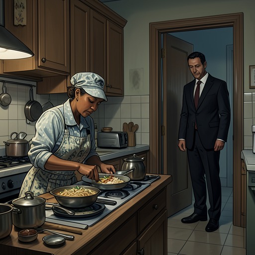 A Small Gesture of Care from "American Woman". This flow traces the novel’s recurring acts of practical care, showing how food, transport, and attention complicate political ideals and dependence.