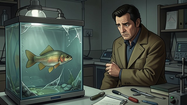 The Ingredient Fails to Save Joanna from "Homunculus". A Failed Promise The carp is damaged The fish is battered and its gland is compromised, limiting what Narbondo can do.