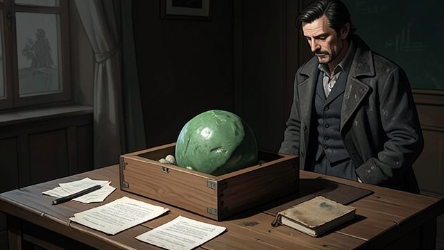 A Father’s Intended Gift from "Homunculus". The Emerald’s Promise Material security Sebastian sets aside a large emerald for Jack, hoping to provide for his son’s future.