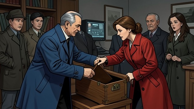 The First Theft from "Homunculus". A Box Vanishes A moment of distraction As Drake confronts the club, Kraken steals a box from Captain Powers’s sea chest.
