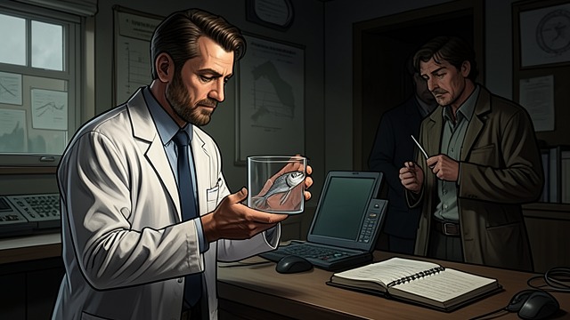 A Necessary Ingredient from "Homunculus". Life from a Fish A specialized procedure Narbondo believes a gland taken from a carp is essential to his method of animating corpses.