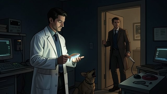 A Private Entrance from "Homunculus". A House Within the House Concealed architecture A hidden panel connects Narbondo’s laboratory to a dark passage.