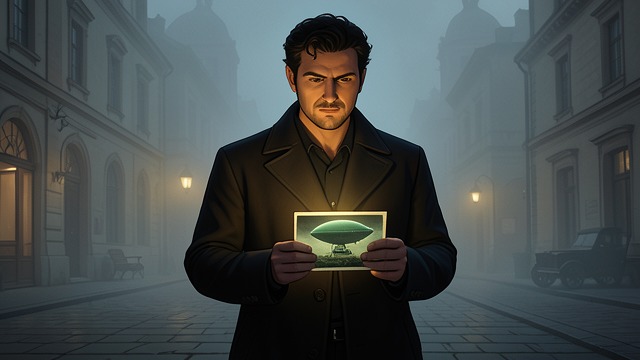 A Prophecy Takes Hold from "Homunculus". Fear Finds an Image A remembered apparition The 1870 dirigible sighting remains in Shiloh’s memory as evidence of approaching catastrophe.
