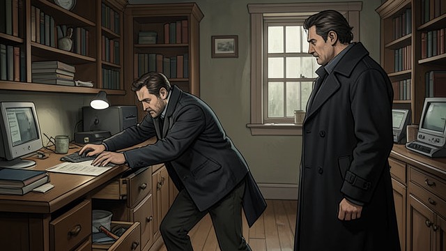 Pule’s Failed Recovery from "Homunculus". A Target in the Study A break-in for evidence Pule ransacks St. Ives’s study, searching for Sebastian’s papers.