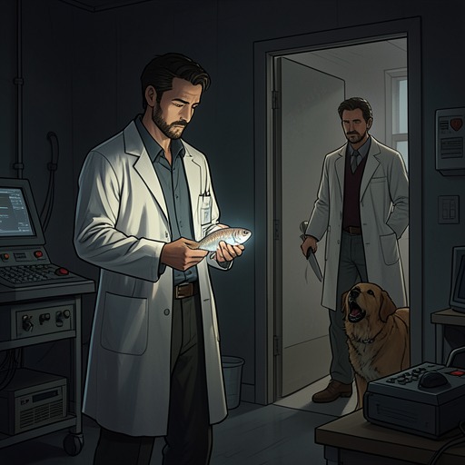 The Hidden Passage from "Homunculus". Narbondo’s concealed route turns his laboratory into a secret storehouse, then becomes the route through which his corpses and enemies escape.