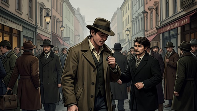The Lure of the Meeting from "Berlin Alexanderplatz". The Lure of the Meeting Franz begins accompanying Willi, a young pickpocket who attends political meetings and enjoys heckling speakers.
