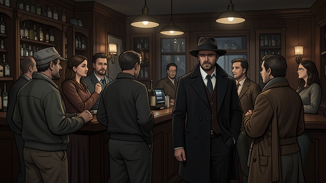 A Tavern Turns into a Battlefield from "Berlin Alexanderplatz". A Tavern Turns into a Battlefield Songs and provocation At Henschke’s pub, left-wing patrons challenge Franz over his armband and nationalist songs.