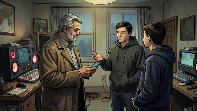 A Party at Home from "A Killer’s Mind". Marvin Takes Over Noise through the phone Tatum calls home and can barely hear Marvin over loud music.