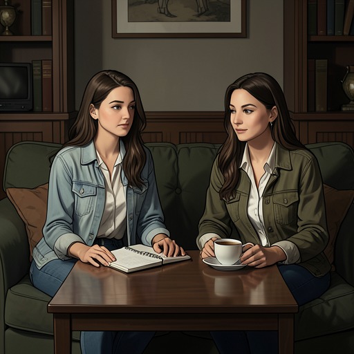 Zoe and Andrea’s Sisterhood from "A Killer’s Mind". This thread traces how Andrea Bentley’s steady presence helps Zoe Bentley move between private trauma, professional strain, and the everyday rituals that…