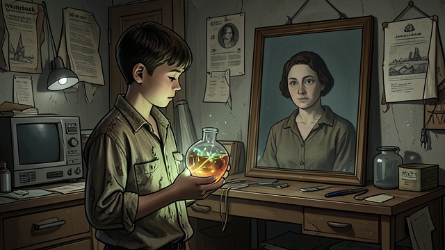 The Impossible Wish from "Promise at Dawn". The Impossible Wish A talisman prepared The boy gathers strange ingredients for a bottle that is supposed to grant his wishes.