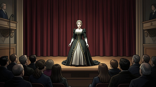 The Stage in Memory from "Promise at Dawn". The Stage in Memory A mother onstage The narrator remembers his mother performing in Russian theater and carrying him into backstage worlds of painted faces…