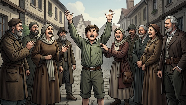 A Public Prediction from "Promise at Dawn". A Public Prediction His mother’s declaration His mother announces his future greatness to skeptical neighbors.
