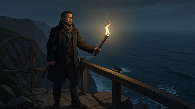 The Torch Passed On from "Promise at Dawn". The Torch Passed On A personal war ends The narrator recognizes that his own attempt to defeat cruelty and absurdity has failed.