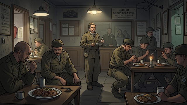 The Defeated Soldier’s Meals from "Promise at Dawn". The Defeated Soldier’s Meals Food amid collapse The narrator encounters soldiers in a brothel district and sees bodily appetite intensify under military…
