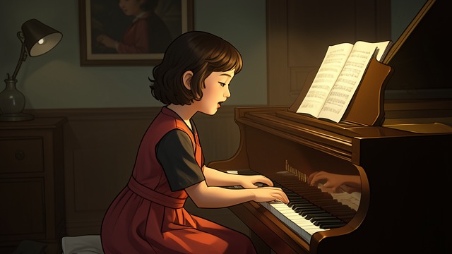 Lessons by the Piano from "Promise at Dawn". Lessons by the Piano A performed patriotism Mother and son sing La Marseillaise and read French poetry together.