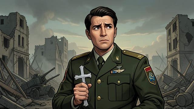 The Cross of Liberation from "Promise at Dawn". The Cross of Liberation News in the mess A telegram signed by Charles de Gaulle tells the narrator he has been awarded the Cross of the Liberation.