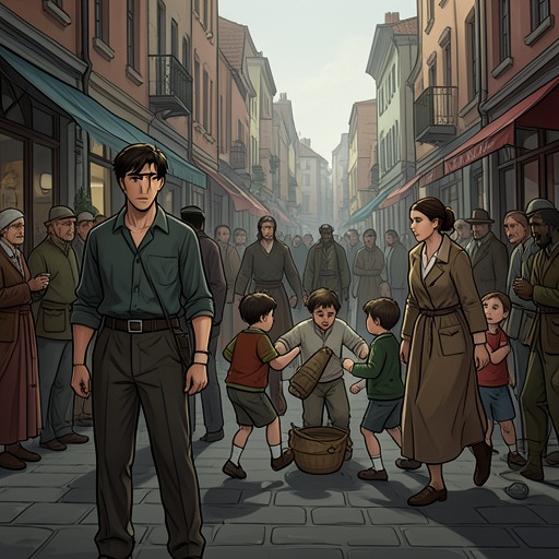 Learning to Defend His Mother from "Promise at Dawn". This thread tracks the boy’s uneasy transformation into his mother’s protector, from reluctant neighborhood confrontations to choices made under wartime…