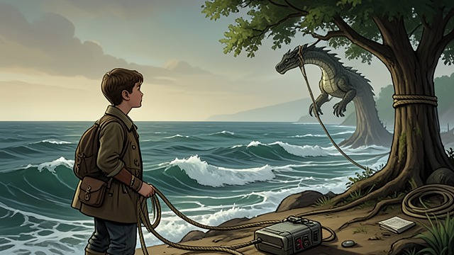 The Rescue Promise from "My Father's Dragon". Trust Before Meeting A commitment Elmer agrees to cross the sea and free Baby Dragon, trusting Old Alley Cat’s description of the dragon’s suffering.