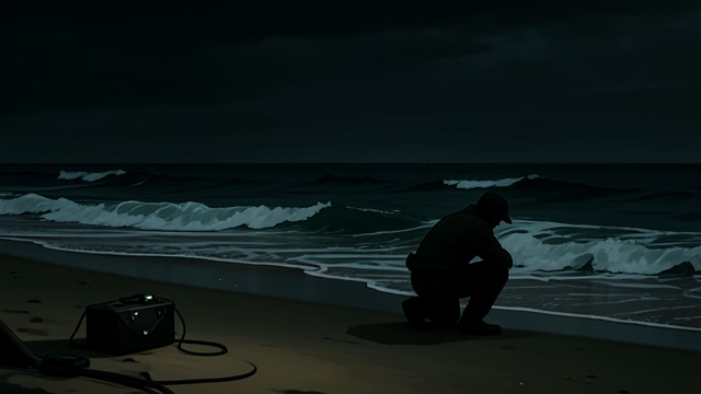 An Unseen Arrival from "My Father's Dragon". A Visitor Without a Name Hidden presence Elmer reaches Wild Island under darkness and hides near the beach. The local animals do not yet know what has arrived.