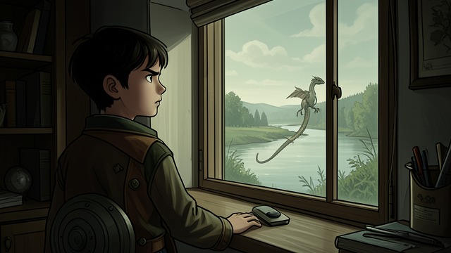 Departure Made Possible from "My Father's Dragon". Leaving Home The decision After hearing about Baby Dragon, Elmer feels angry enough at his mother that running away for a while no longer makes him sad.