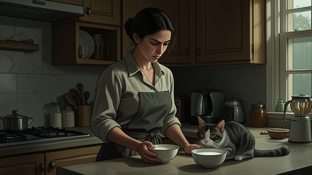The Refusal of Milk from "My Father's Dragon". A Clear Boundary The mother’s position Elmer’s mother refuses to feed the stray, arguing that one saucer could invite every stray in town.