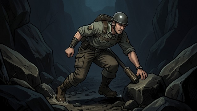Crossing Alone from "My Father's Dragon". Persistence in Darkness The hazardous route Elmer crosses slippery rocks, gaps, and waves in the dark, sometimes losing his footing and leaping to the next…
