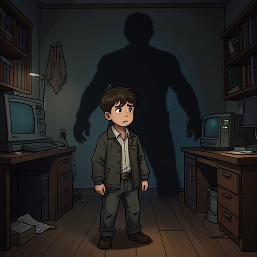 Elmer and His Mother from "My Father's Dragon". This flow traces the conflict between Elmer’s care for Old Alley Cat and his mother’s refusal, which precipitates his departure.