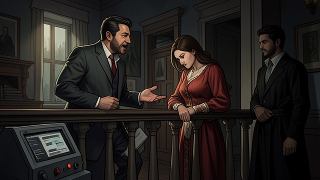 The Shadowed Declaration from "Cyrano de Bergerac". The Shadowed Declaration Intimacy through words Cyrano voices his love while Roxane looks down from the balcony, believing she is hearing Christian.