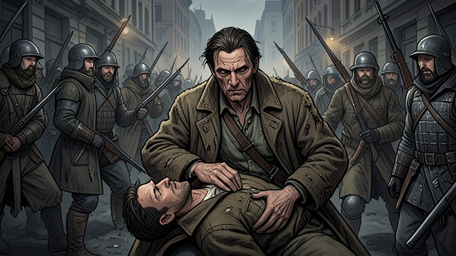 The Porte de Nesle Fight from "Cyrano de Bergerac". The Porte de Nesle Fight A friend in danger Cyrano learns that Ligniere is threatened by a hundred attackers at Porte de Nesle because of a song that angered…