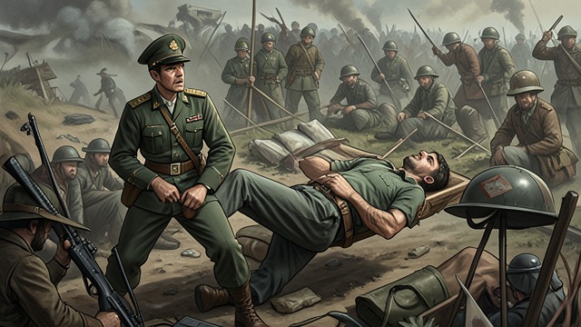 Concern at the Siege from "Cyrano de Bergerac". Concern at the Siege Courage observed daily Le Bret sees Cyrano repeatedly risk crossing enemy lines to carry letters, even as hunger weakens the cadets.