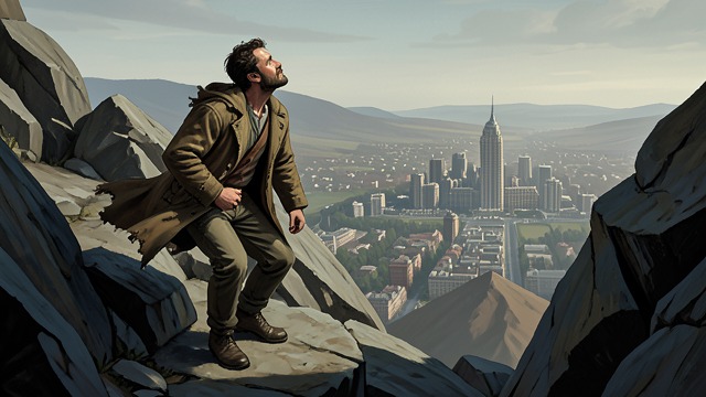 The Solitary Climb from "Cyrano de Bergerac". The Solitary Climb A personal code Cyrano imagines working without calculating fame, flattering patrons, or cultivating a small court of admirers.