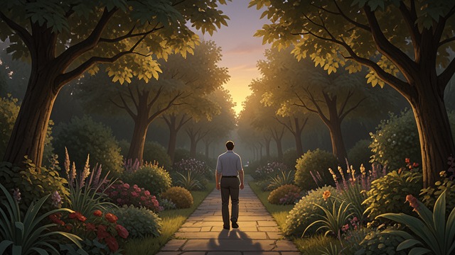The Garden Opens from "How to Change Your Mind". A Shared Place Becomes Present Memory and perception Pollan experiences their former garden as emotionally vivid and sees plants and trees as subjects.