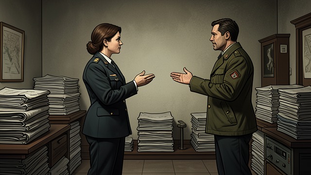 A Working Partnership from "The Swarm". Trust Through Authority A commander and her deputy Li and Peak work together to organize intelligence, science, and military responses.