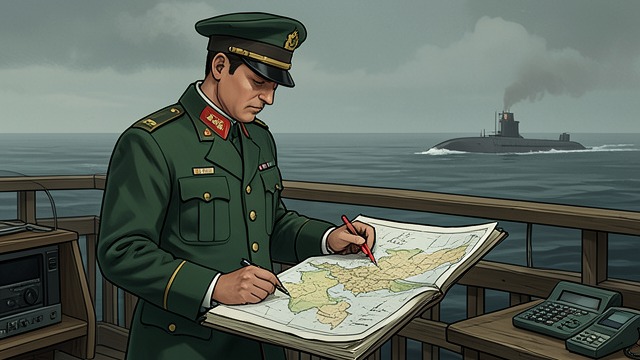 A Human War Plan from "The Swarm". Control Through Force The enemy becomes a target U.S. leaders consider naval force, sonar, and quarantine as ways to regain control.