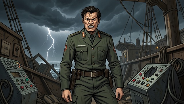 A Partnership Destroyed from "The Swarm". The End of Command No reconciliation arrives Li’s ambition and Peak’s last resistance cannot avert the vessel’s destruction.