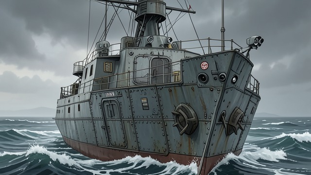The Military Builds a Fortress from "The Swarm". A Ship as a Controlled World Security and containment The carrier combines communications, labs, subs, and locked access systems in an effort to manage the…