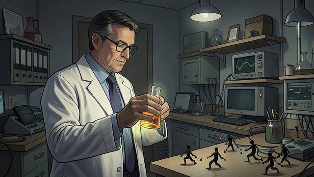 A Toxin Is Coupled to the Signal from "The Swarm". Communication Is Weaponized Rubin’s intervention Rubin links the pheromone to a radioactive isotope, intending to trigger programmed death in Yrr cells.