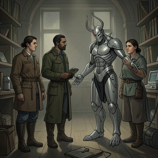 The Ethics of First Contact from "The Swarm". The search for communication forces the team to confront the difference between understanding an intelligence and deciding what it deserves.