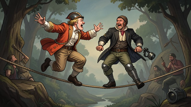 The Buffoon Pursues from "Thus Spoke Zarathustra". The Buffoon Pursues A second performer appears A brightly dressed buffoon follows the walker, taunting him and urging him to hurry.