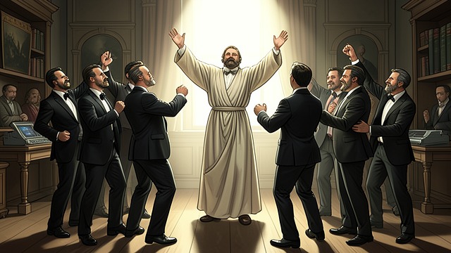 The Laughing Departure from "Thus Spoke Zarathustra". The Laughing Departure A momentary recovery The Higher Men have laughed and celebrated, showing that their despair has loosened.