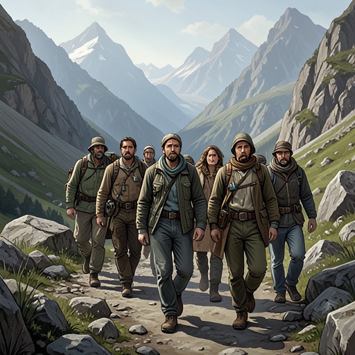 The State of the Higher Men from "Thus Spoke Zarathustra". This flow follows the visitors’ arrival, temporary recovery, comic regression, and Zarathustra’s final recognition that they are not yet his companions.