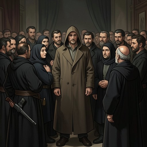 Zarathustra’s Uneasy Bond with the Higher Men from "Thus Spoke Zarathustra". This flow follows the Higher Men’s dependence on Zarathustra, their temporary recovery, and his eventual refusal to treat them as his true heirs.