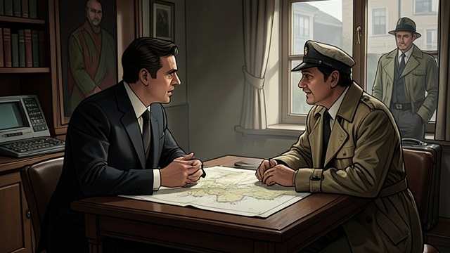 The False American from "Maigret and the Dead Girl". The False American A Manufactured Pursuit Falconi invents a tall American who supposedly follows Jimmy and leaves Paris for Brussels.