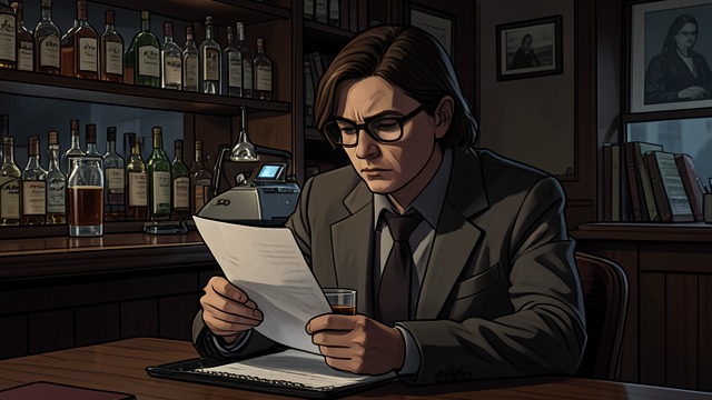 A Letter at the Bar from "Maigret and the Dead Girl". A Letter at the Bar The Meeting Point Louise reaches Pickwick’s Bar, where Jimmy O’Malley has left a message for her.