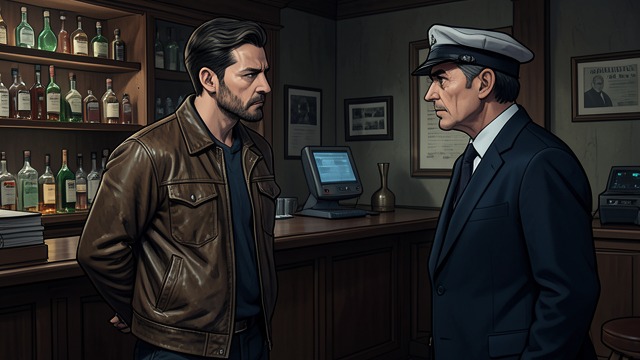 Falconi’s Motive Revealed from "Maigret and the Dead Girl". Falconi’s Motive Revealed The Bar Owner Confesses Under questioning, Falconi admits that the American was invented and that Bianchi was involved.